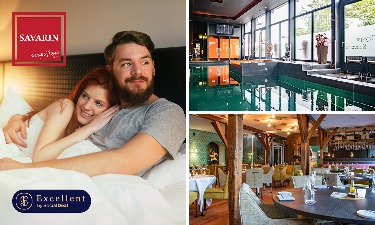 Übernachtung für 2 + Frühstück + Wellness + Dinner im Fünf-Sterne-Hotel Savarin