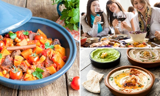 Mediterraan 3-gangen keuzediner bij Jasmijn