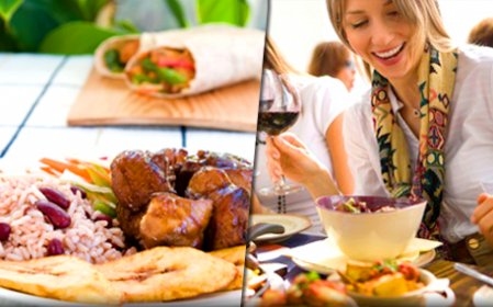 Drei-Gänge-Menü bei Restaurant Karibik