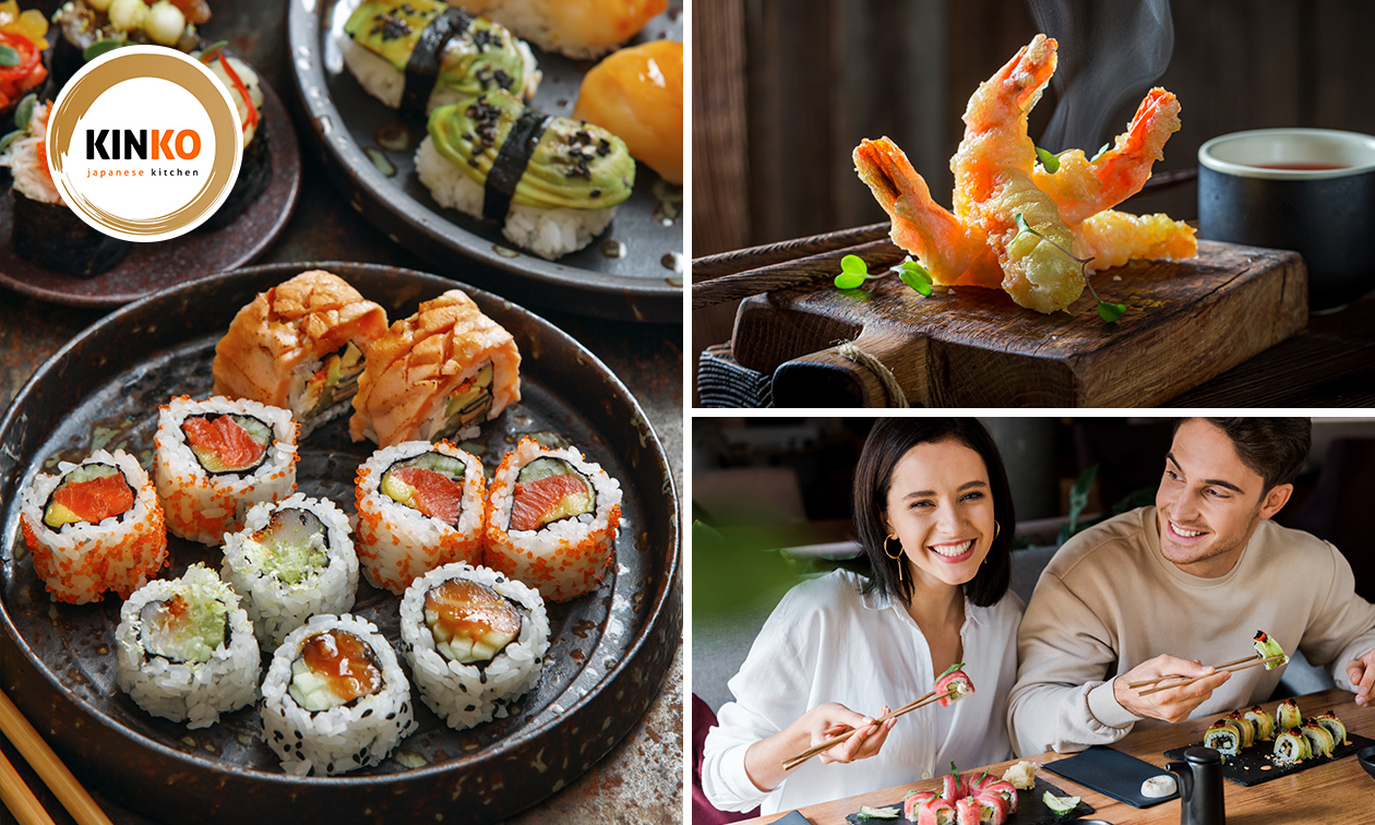 All-You-Can-Eat sushi & grill (3 uur) bij Kinko