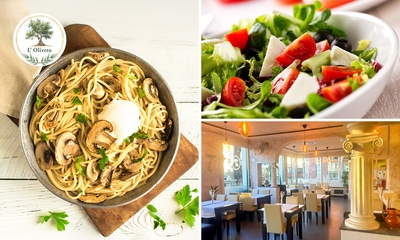 3-gangen keuzediner bij Restaurant L'Oliveto aan de haven in Zeewolde