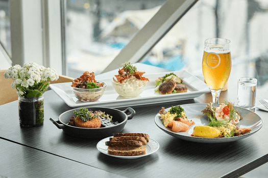 Frokostplatte på Lynetten