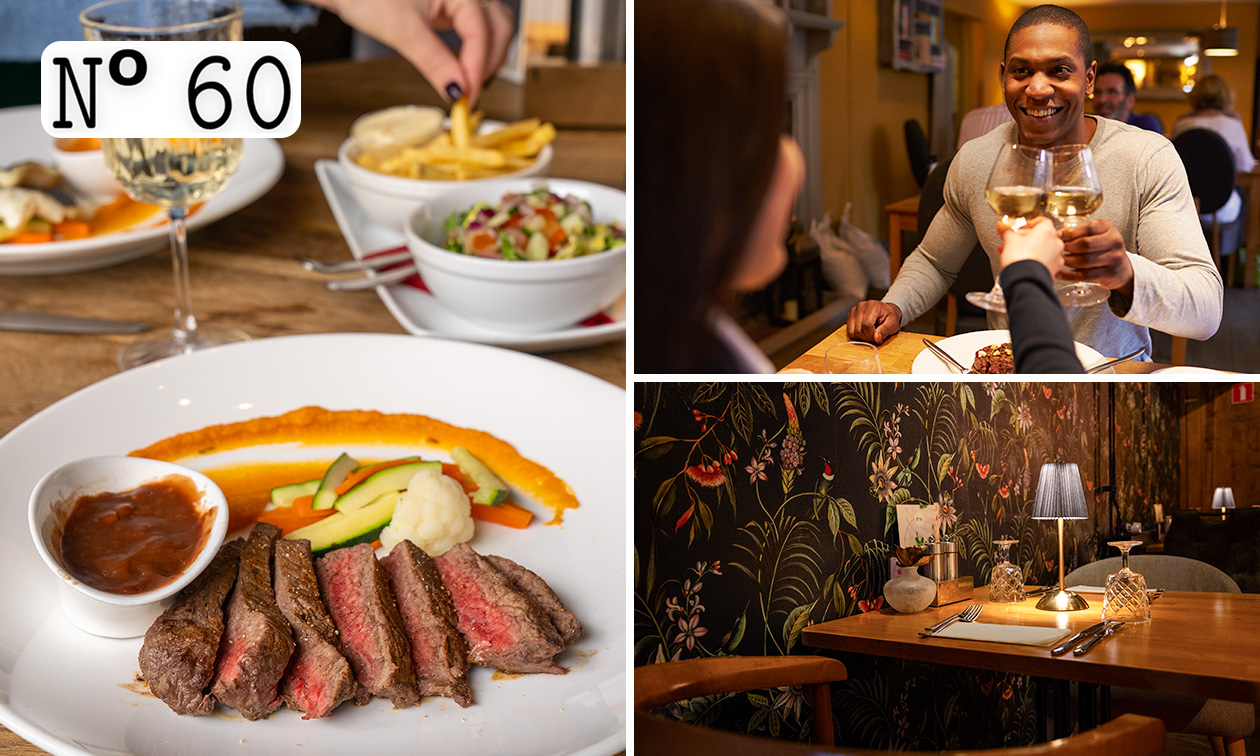 3-gangen keuzediner bij Restaurant No.60 in hartje Zutphen