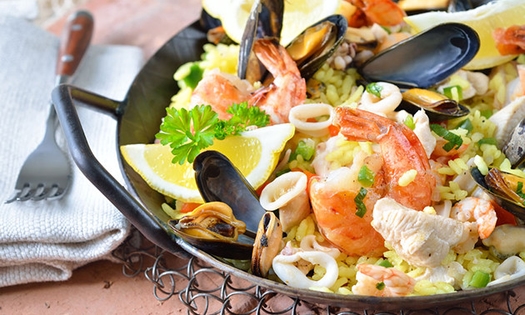 Paella für 2 Personen im Herzen Aachens