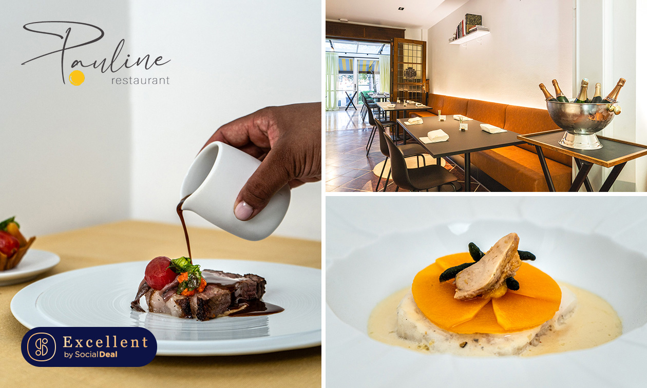 4- of 5-gangendiner bij Restaurant Pauline in hartje Kortrijk