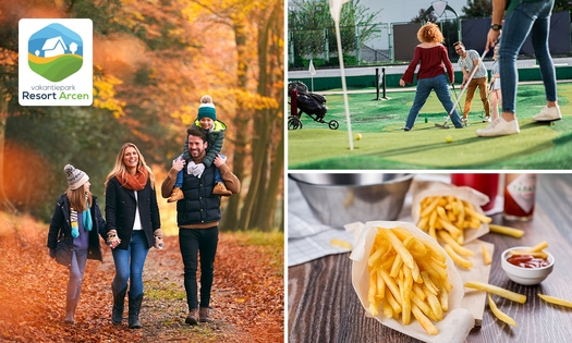 Kabouterpad (Zwergenpfad) + Pommes + Capri-Sun + opt. Minigolf