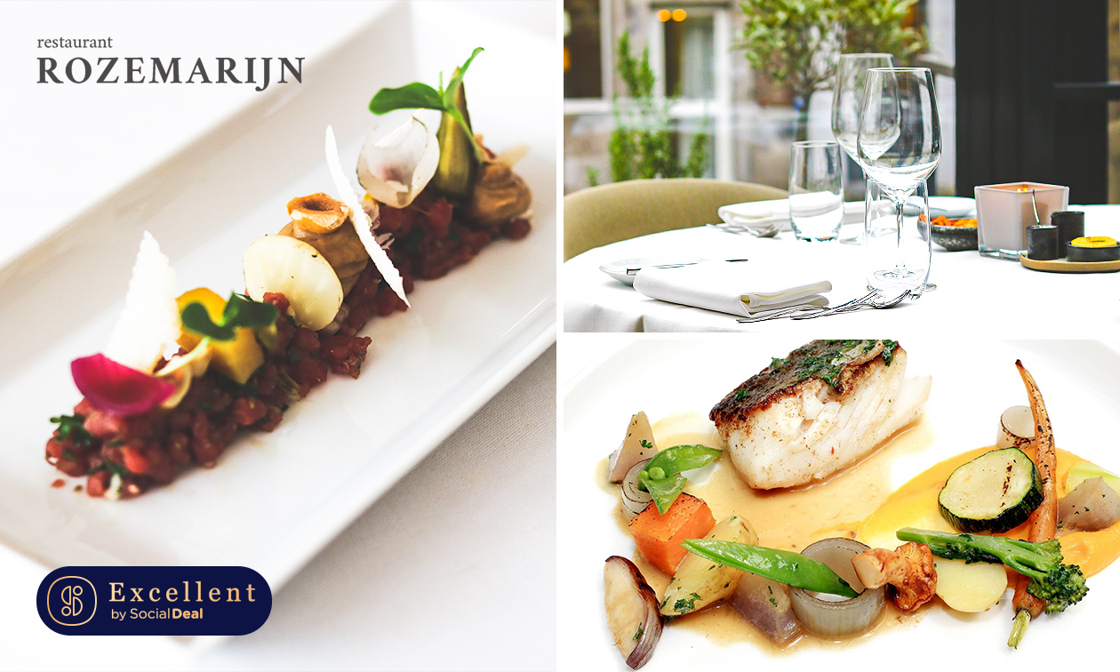 Luxe lunch-experience of luxe 4- of 5-gangendiner
