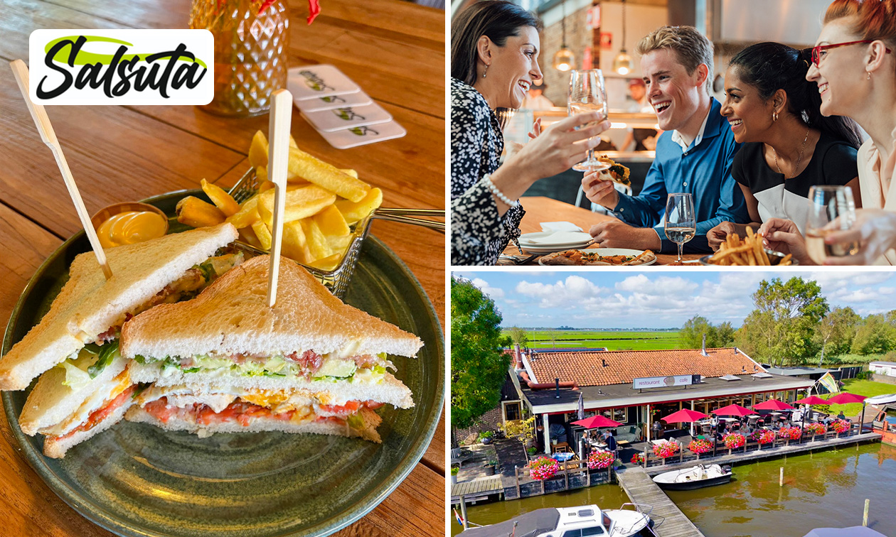 2-gangen keuzelunch bij Restaurant Salsuta