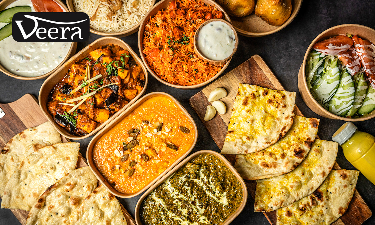 Indiase rijsttafel naar keuze, af te halen bij Restaurant Veera