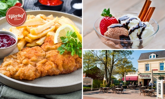 3-Gänge-Menü zum Abend oder Mittag im Restaurant Vijlerhof