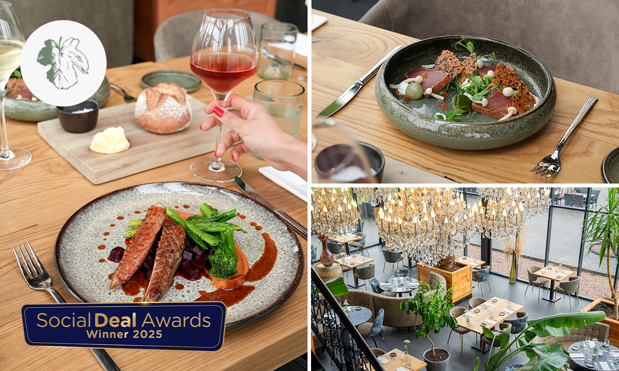 3-gangendiner van de chef + zuurdesembrood + amuse bij Restaurant Vinck