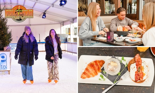 Schaatsen + ontbijt of stamppot in hartje Leidschendam