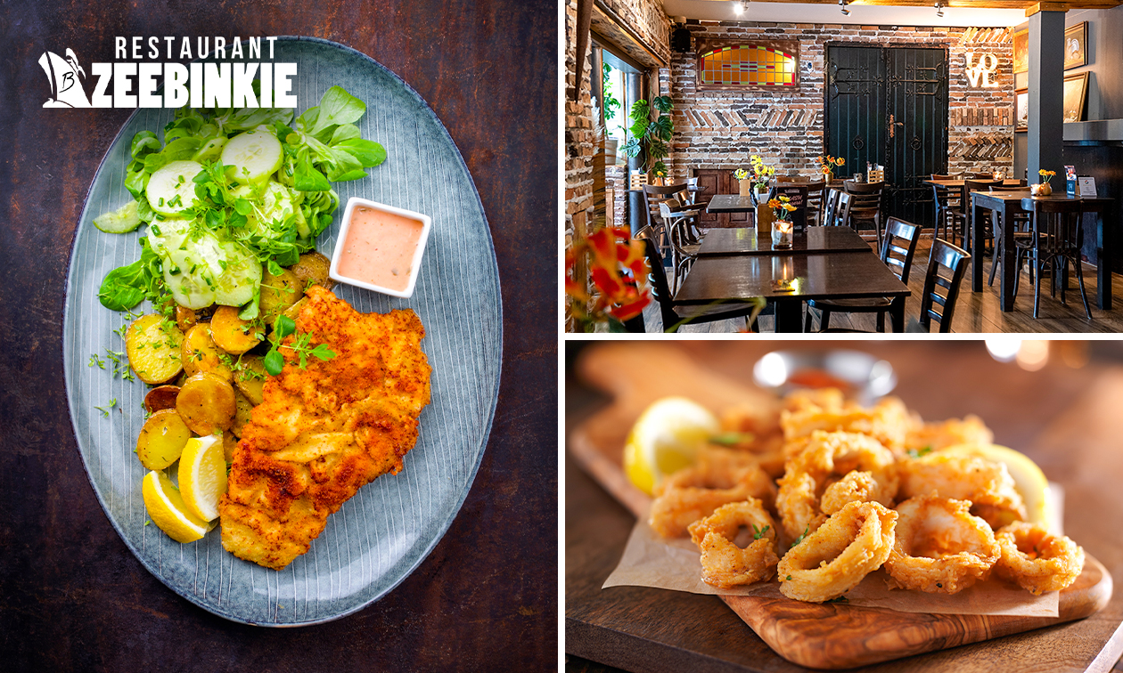 4-gangen keuzediner bij Zeebinkie