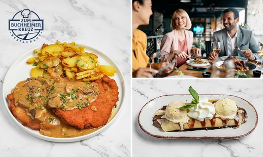 3-Gänge-Menü nach Wahl oder 3-Gänge-Steak-Menü