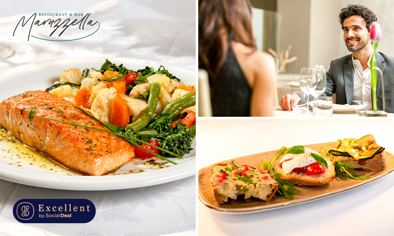 Exklusives italienisches 3-Gänge-Menü nach Wahl + Sekt