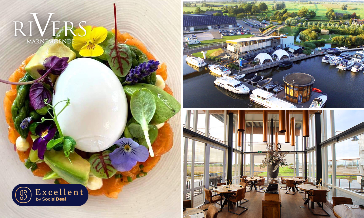 4- of 5-gangen fine dining-diner van de chef + amuse + evt. glas bubbels