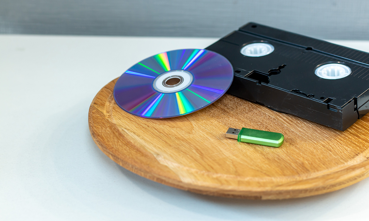Video/cassette/negatief/dia digitaliseren naar DVD of USB-stick