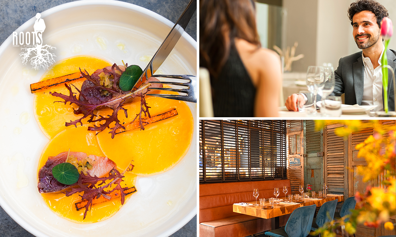 4-, 5- of 6-gangendiner van de chef + amuse bij Roots Foodbar