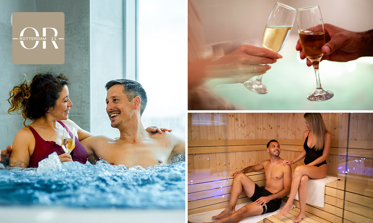 Entrée espace spa (2 ou 3h) pour 2 + verre de bulles à Liège