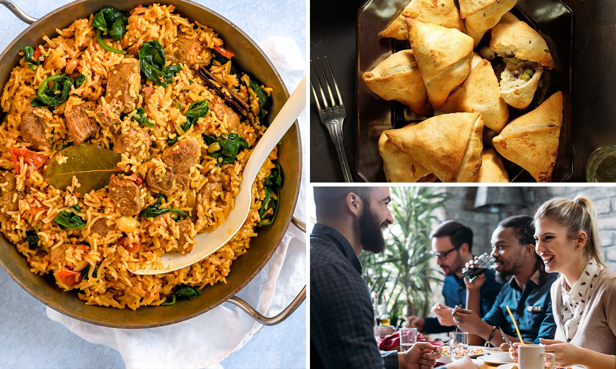 Indiaas 2-gangendiner à la carte bij Royal Passage to India