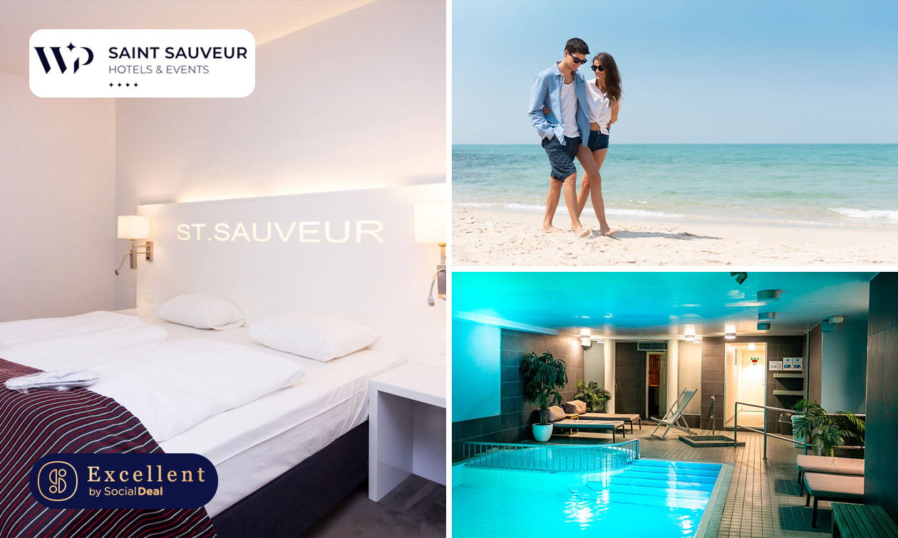 Übernachtung für 2 + Frühstück im Herzen von Blankenberge