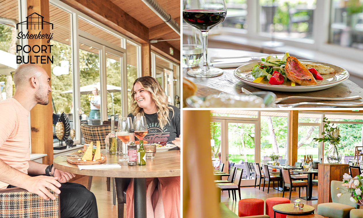 3-gangendiner à la carte + amuse bij Schenkerij PoortBulten