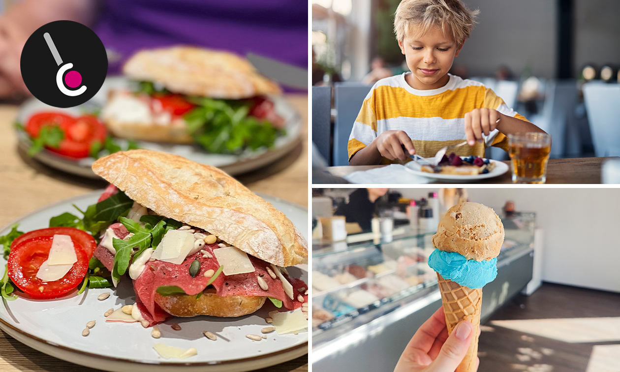 2-gangen keuzelunch bij Schepsels IJscafé