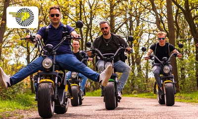 Huur e-chopper (2,5 uur)