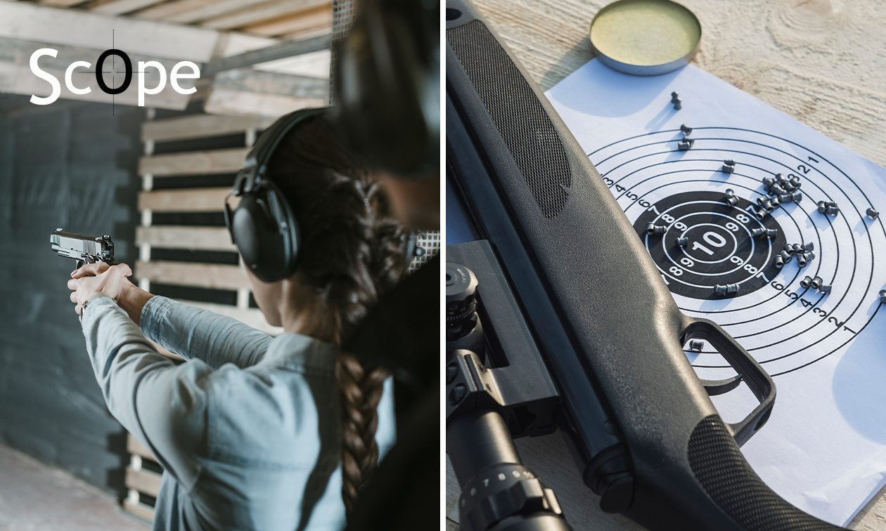 Leer schieten op een schietbaan (1 uur) bij Scope Shooting