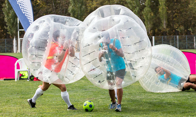 Bubble-Soccer für bis zu 6 Personen (60 Minuten)