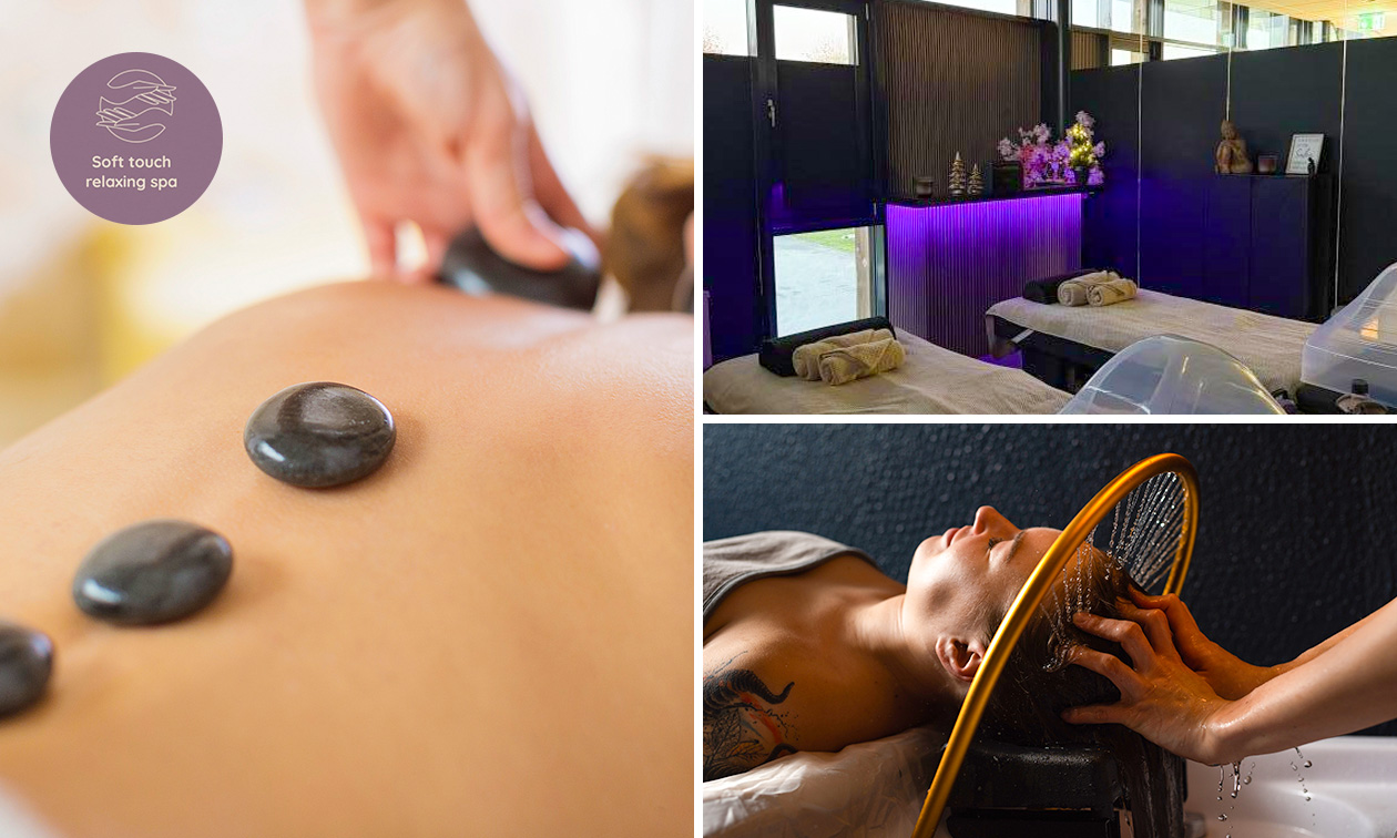 (Kinder) head spa (80 min), hotstone + head spa (80 min) of ontspanningsmassage (60 min)