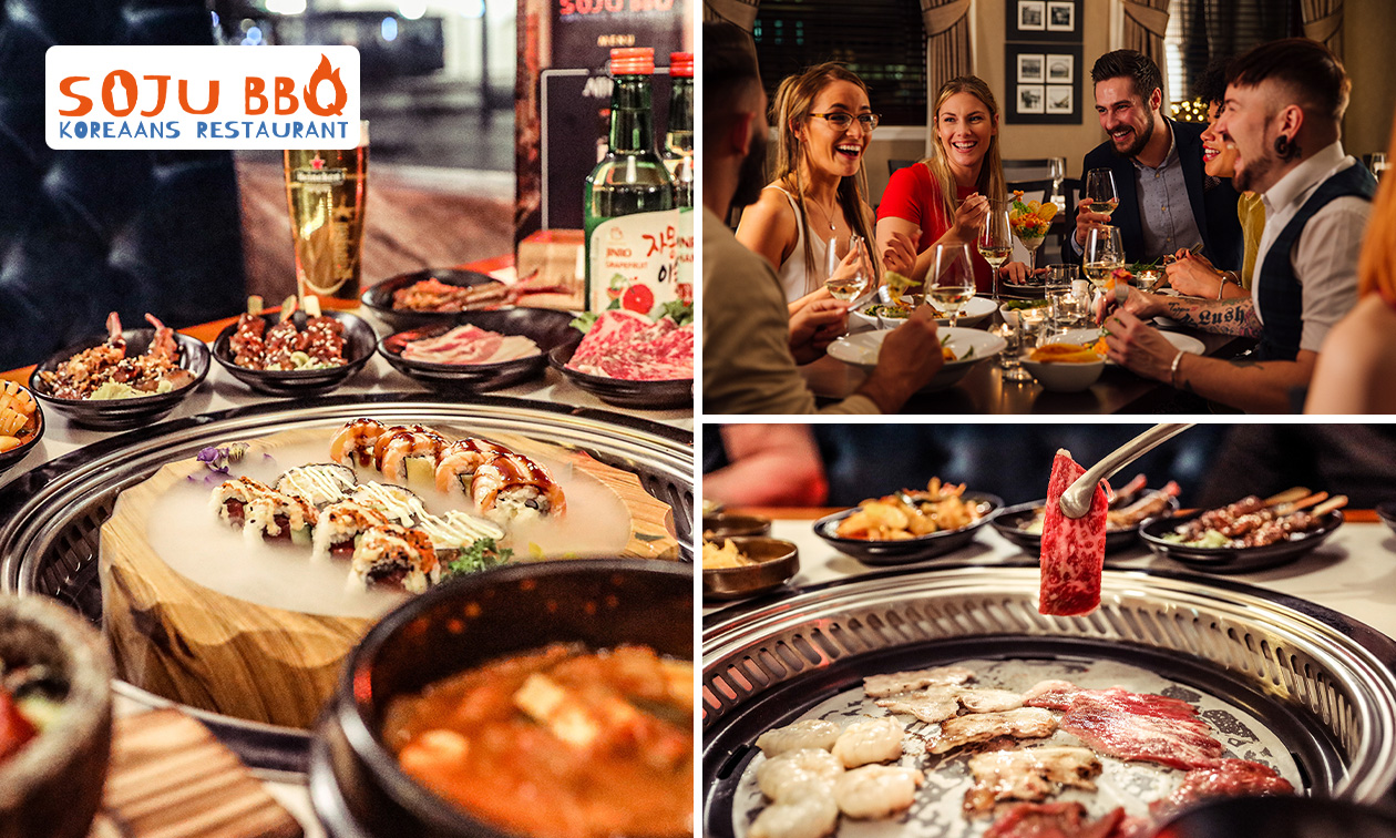 All-You-Can-Eat Koreaanse barbecue in hartje Almere (2 uur)