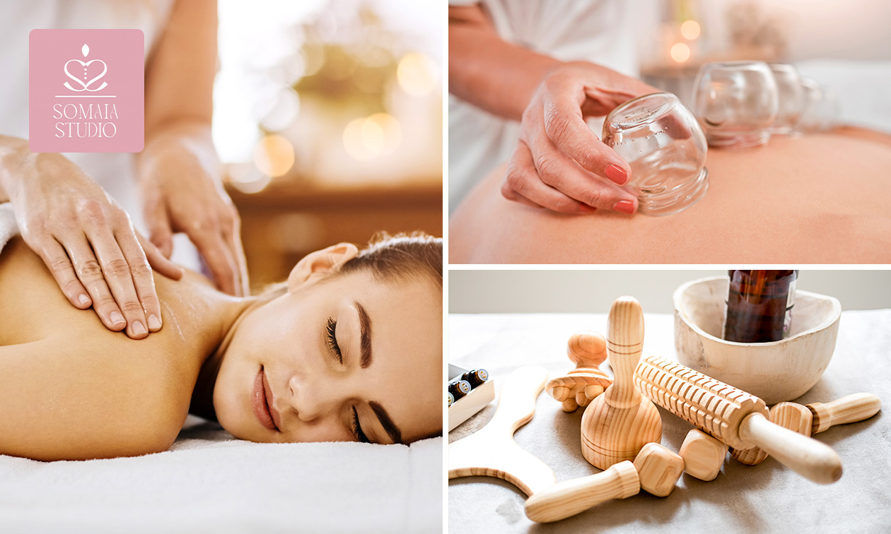 Massage naar keuze (30, 45, 60 of 75 min)