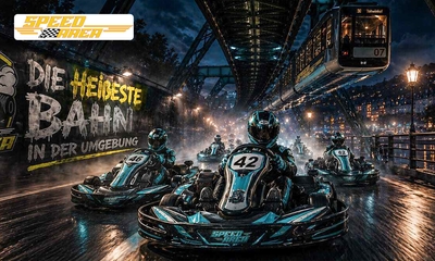 3x 10 Minuten Kartfahren in Wuppertal