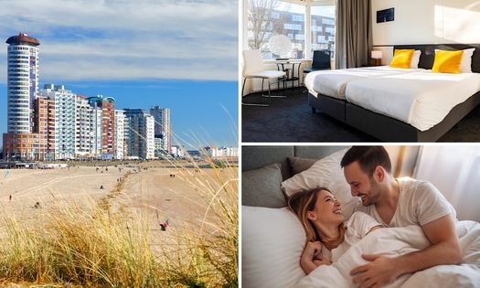 Übernachtung für 1 oder 2 + Frühstück + Late Check-out im Herzen von Vlissingen