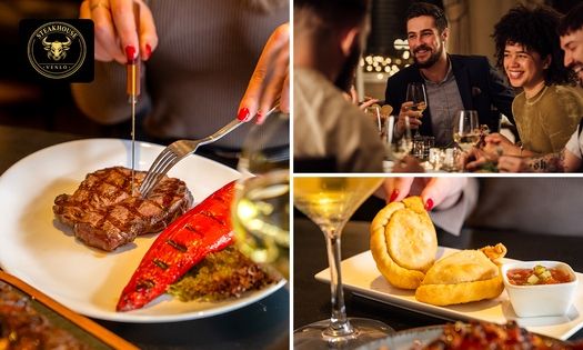 2-gangen keuzediner voor afhaal bij Steakhouse Venlo