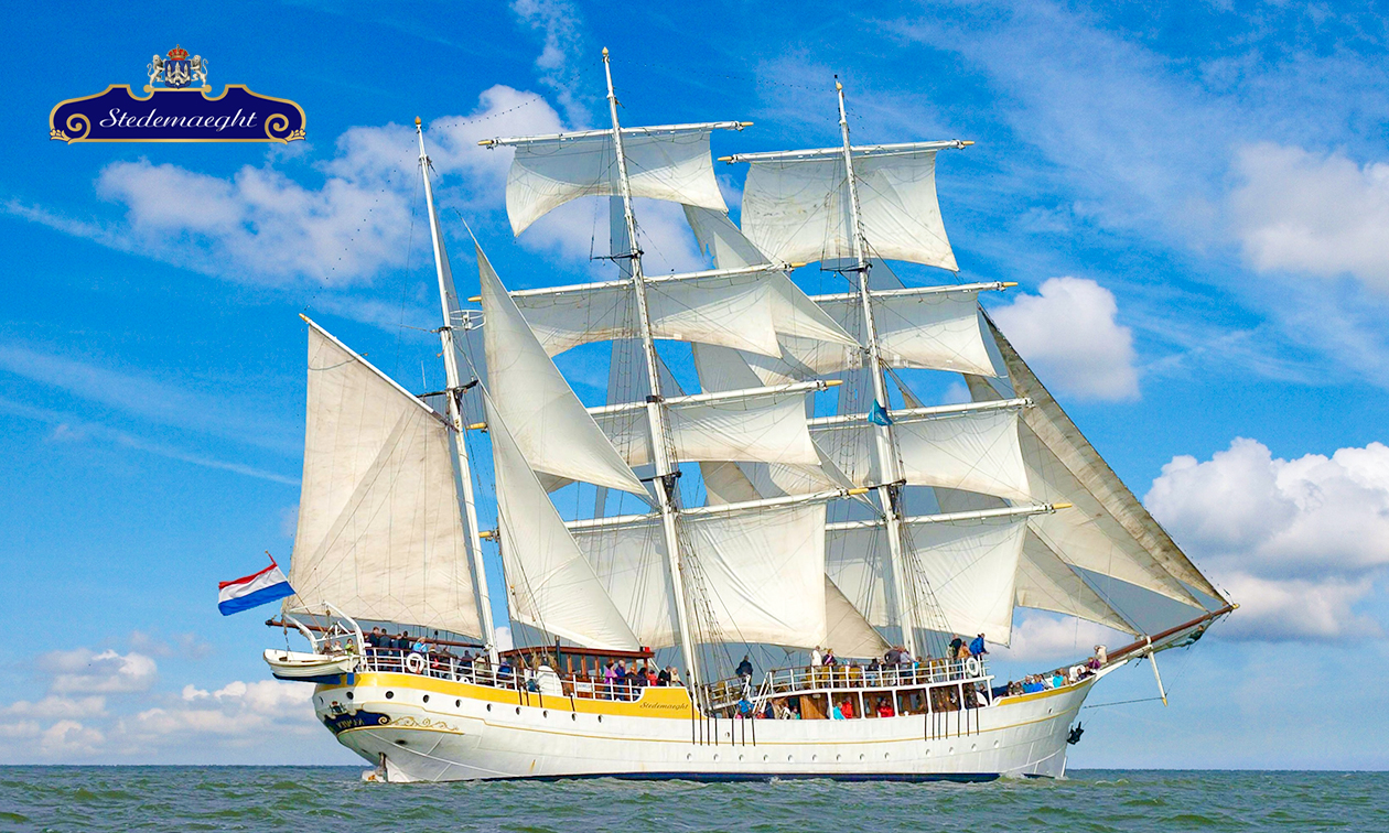 Zeiltocht op de Stedemaeght + lunch + koffie/thee + snacks