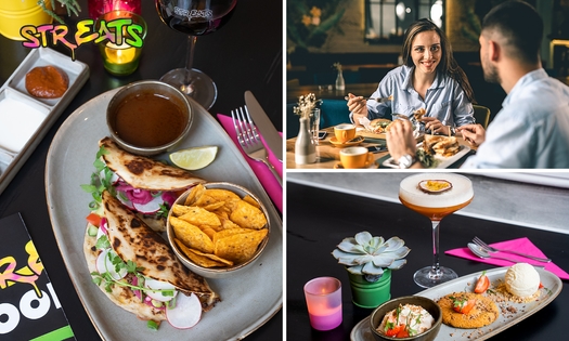 4-gangen shared dining-diner bij StrEats