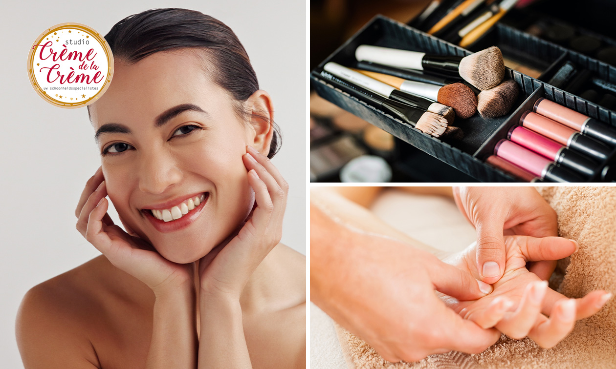 Workshop make-up, handverzorging of huidverzorging (2 uur) + goodiebag