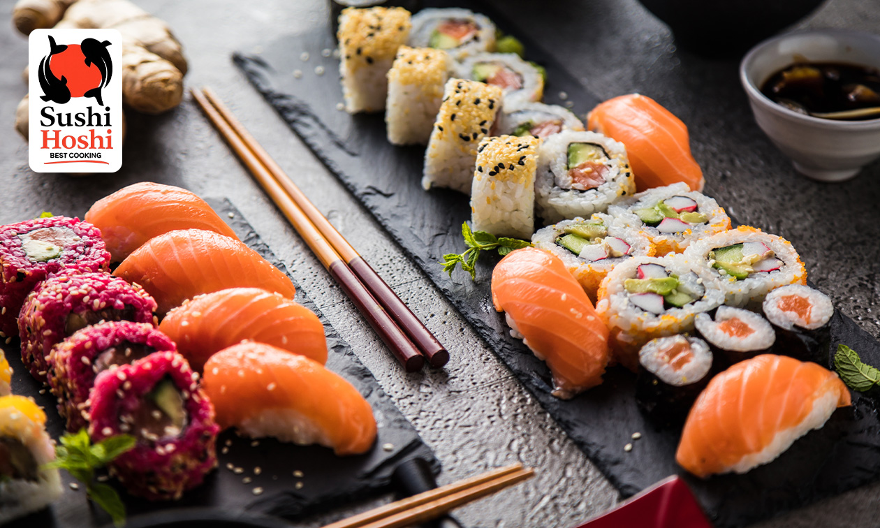 Afhalen: sushibox (16, 32 of 36 stuks)