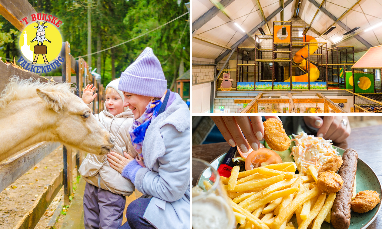 Eintritt Kinderbauernhof + Häppchen und Getränk oder Snack-Menü