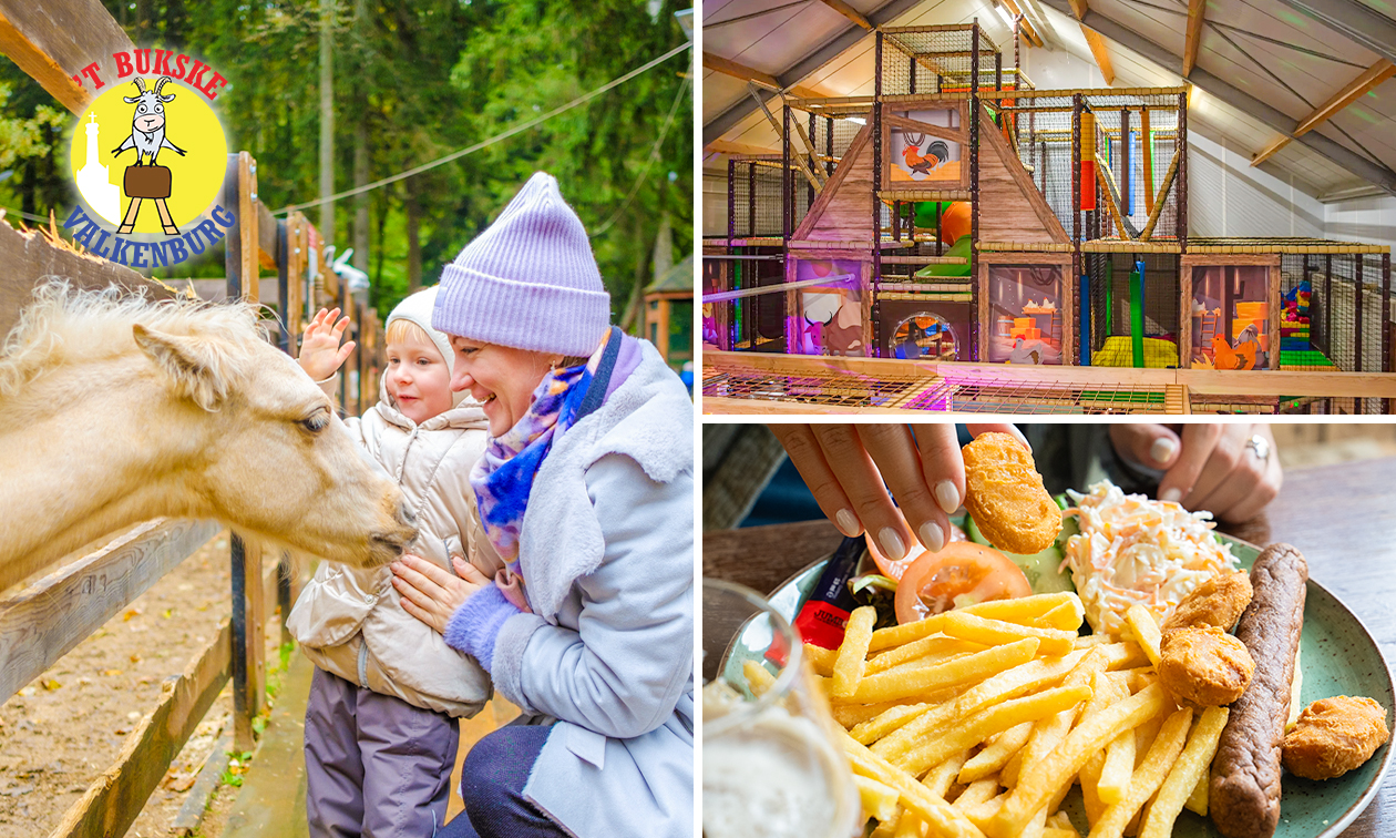 Eintritt Kinderbauernhof + Häppchen und Getränk oder Snack-Menü