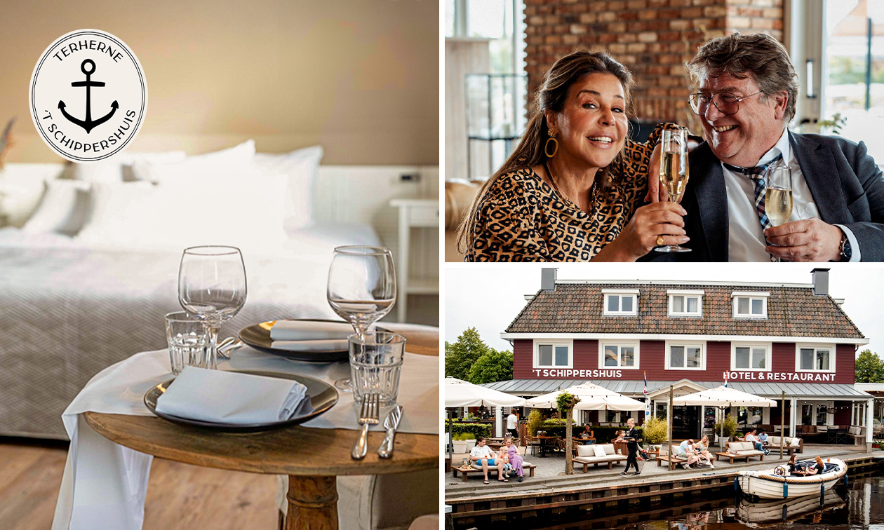 Übernachtung für 2 + Getränk + Late Check-out + opt. Dinner in der Nähe von Heerenveen