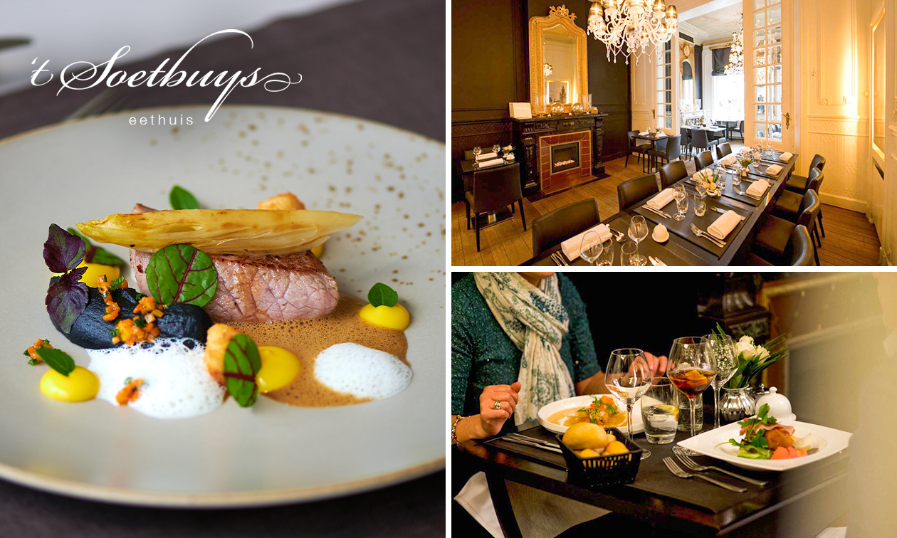 Menu en 2 ou 3 services à la carte + amuse-bouche à 't Soethuys
