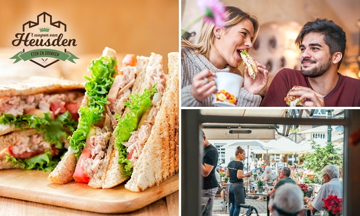 2-gangen keuzelunch bij 't Wapen van Heusden