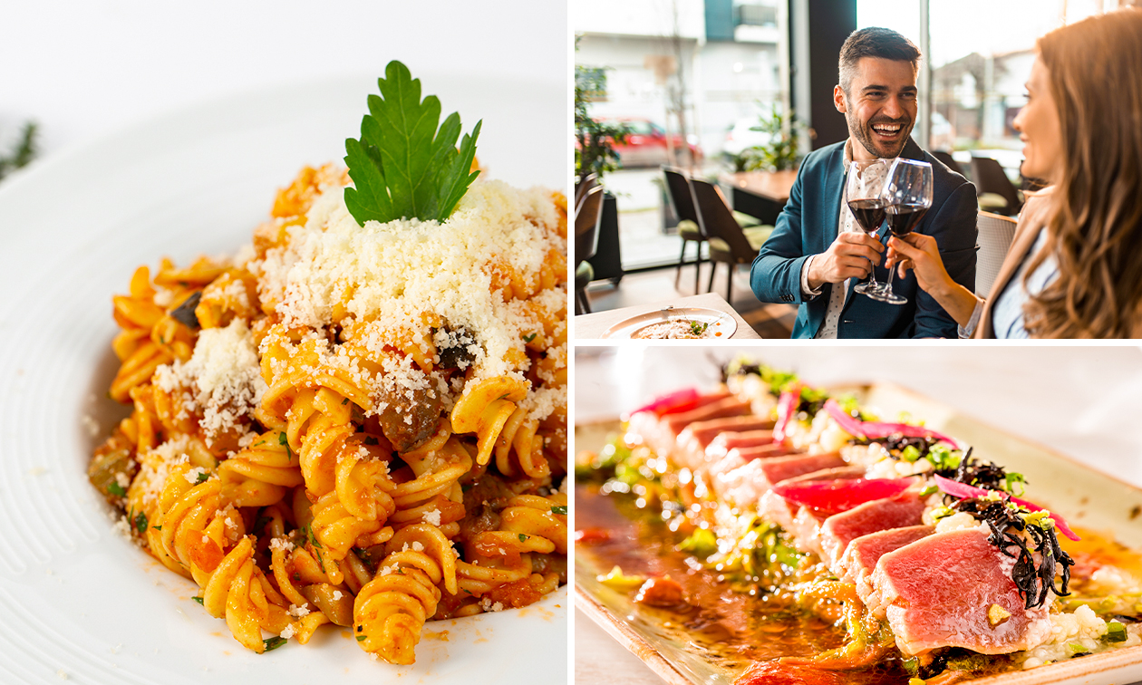 Menu en 2 ou 3 services à la carte au restaurant La Table 27