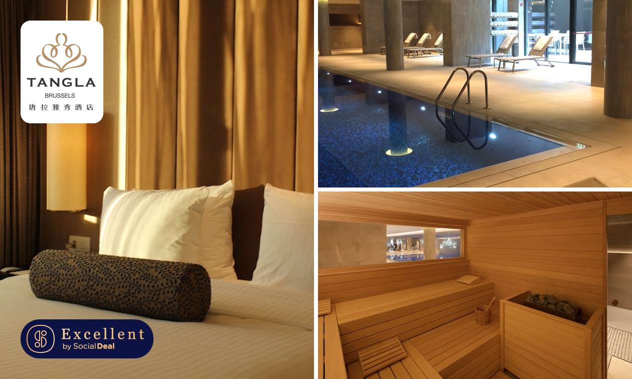 Übernachtung für 2 + Frühstück + Hallenbad + Sauna in Brüssel