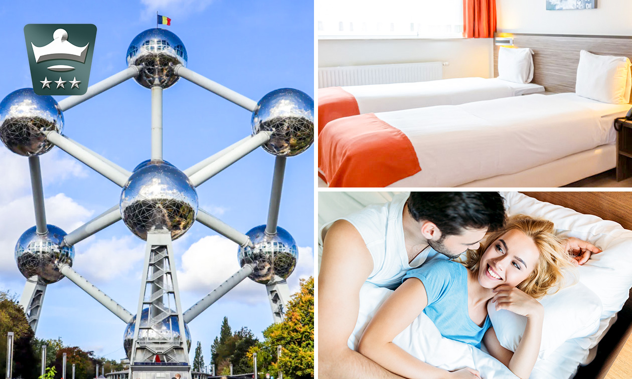 Übernachtung für 2 + Frühstücksbuffet + Late Check-out in Zaventem