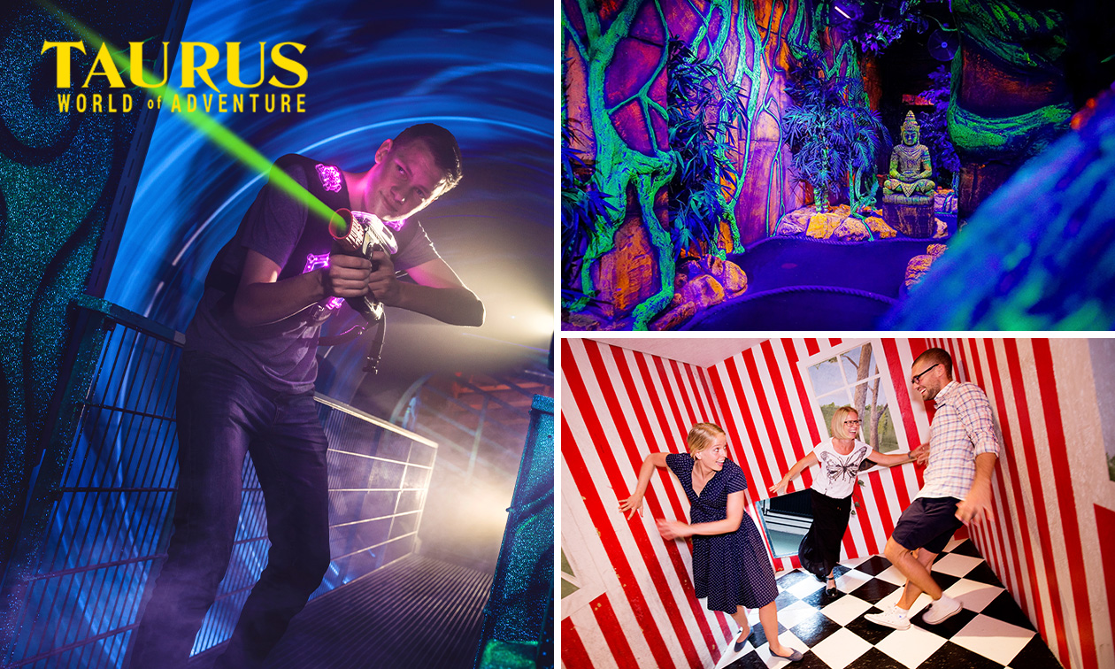 Adventure Golf, Lasergame XL oder Mission Impossible Family Deal (4 Std.)