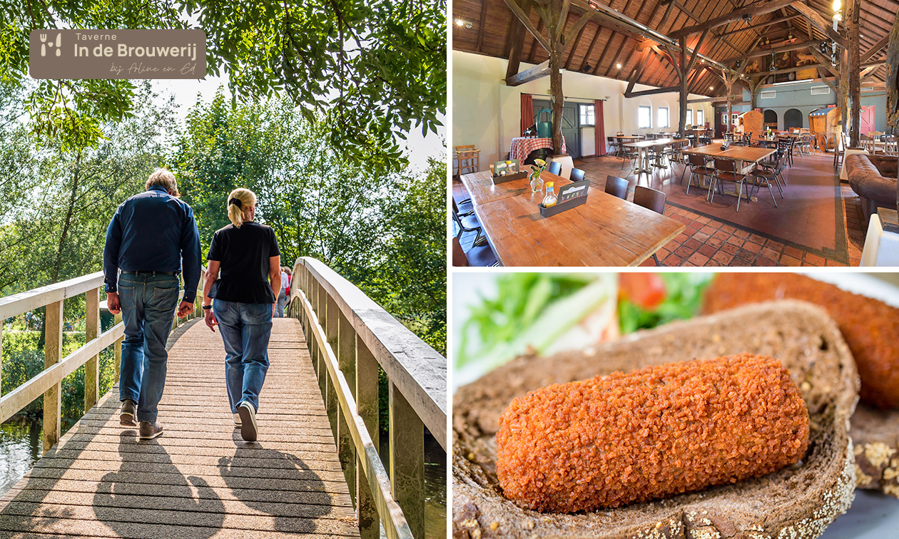 Lunchplank + dessert bij Taverne 'In de Brouwerij'